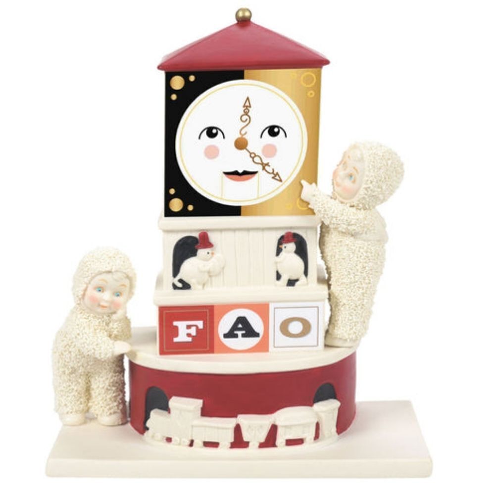 🔹️NIB Dept 56 FAO Schwartz 2021 "Time For Fun" Snowbabies Figurine